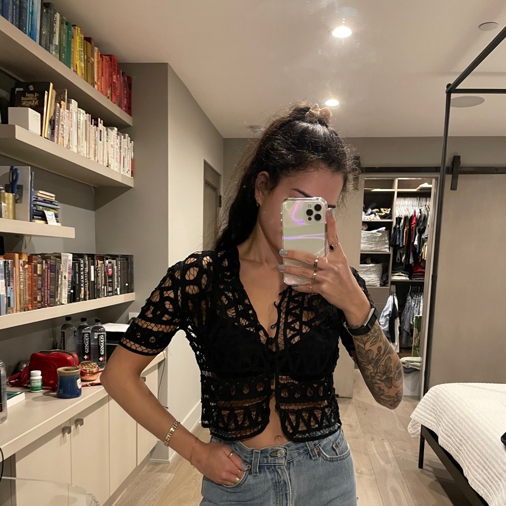 Stone cold fox lacy shirt